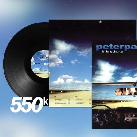 Vinyl Peterpan - Bintang di surga