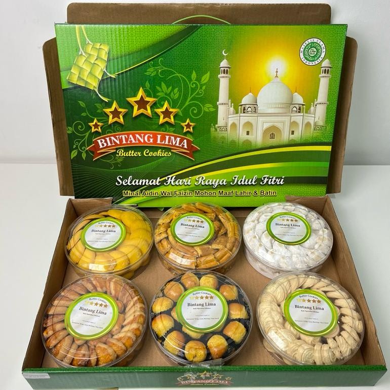 

Paket Kue Lebaran Murah Premium Bintang Lima Besar Flash Sale! Diskon Hingga 70%