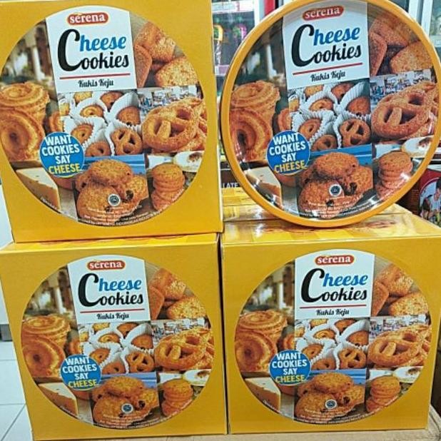 

Kue Kering | Kue Cookies | Serena Cheese Cookies Kaleng 454Gram | Promo | Promo Flush Out Diskon