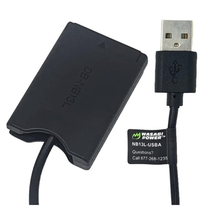 Wasabi Power Battery Dummy For Canon Nb-13L Nb13L G5X G7X G9X Sx740 New Stok