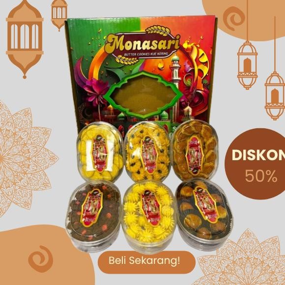 

Paket Kue Kering Lebaran Hampers Lebaran Kue Raya Idul Fitri Flash Sale! Diskon Hingga 70%