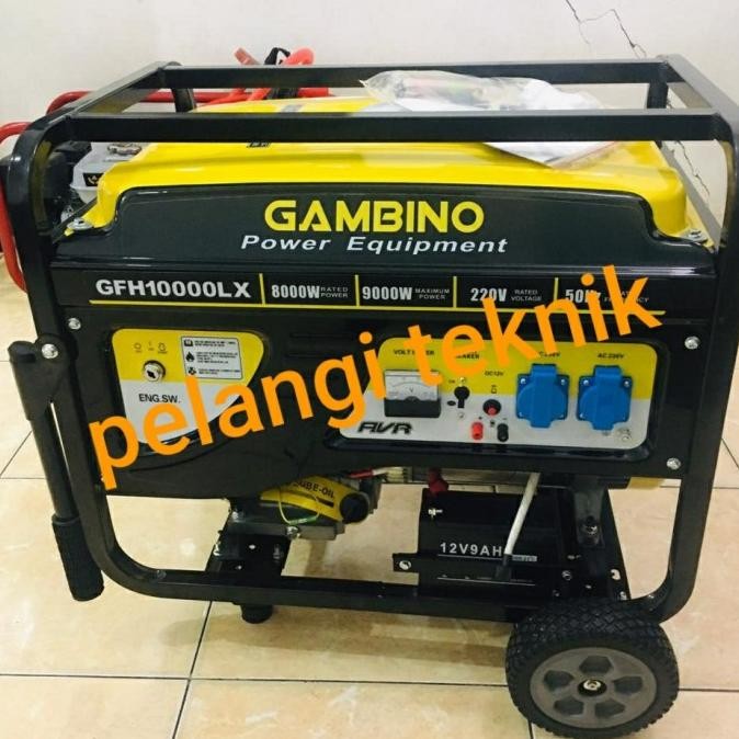Genset 8000 Watt - 9000 Watt Gambino Gfh 10000 Lx
