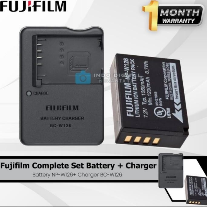 Paket Baterai Fujifilm For Kamera Fujifilm Xa10/Xa1/Xt1 New Stok