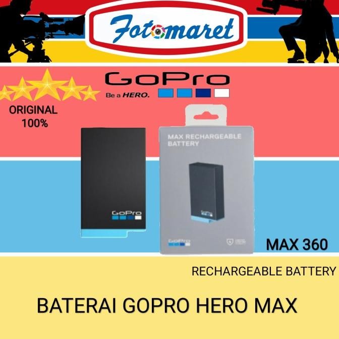 Baterai Gopro Hero Max / Baterai Gopro Hero Max 360 Original Gopro New Stok