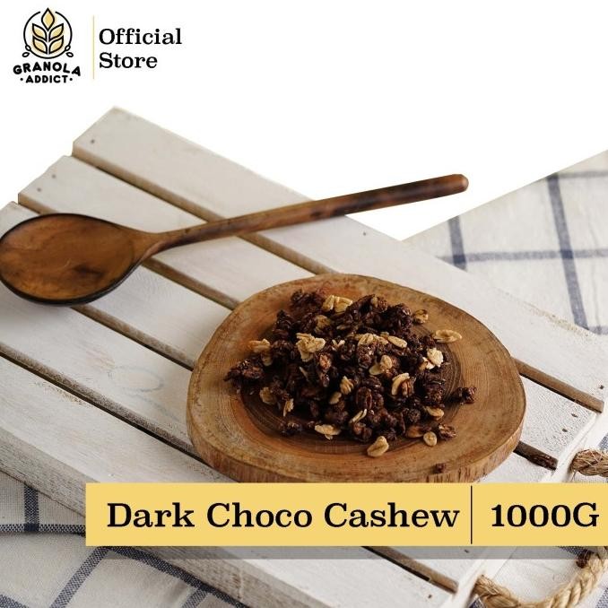 

Granola Addict - Dark Choco Cashew 1000G (1Kg)