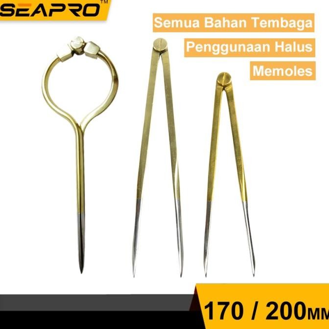 

Jangka Peta Kuningan 170Mm 200Mm 8 In