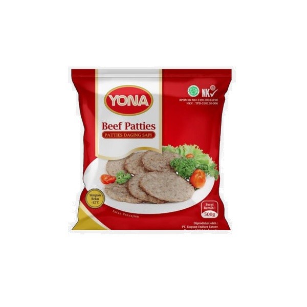 

YONA BEEF PATTIES 500 GR
