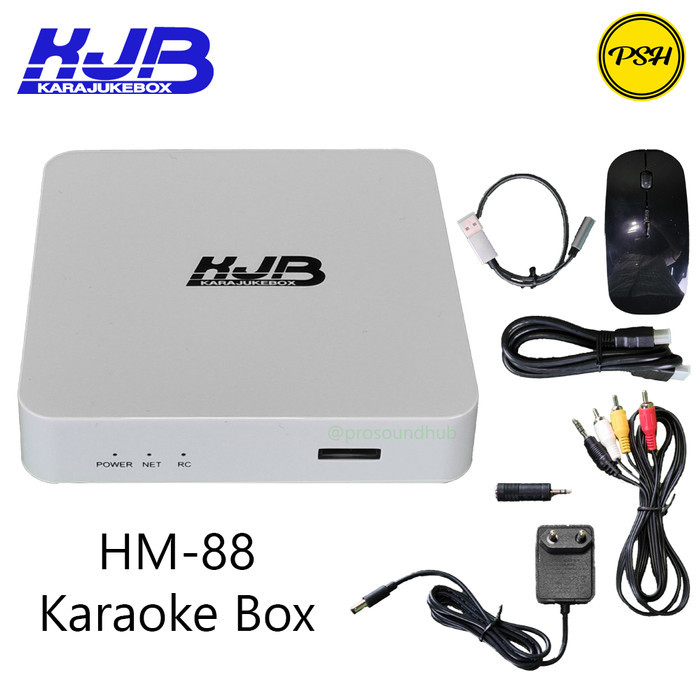 TERBARU KJB HM-88 HM88 Karaoke Box Streaming Player Internet WiFi Decoder