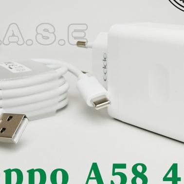 Charger Oppo A58 4G USB Type C 33 Watt Super Vooc Charging Terlaris