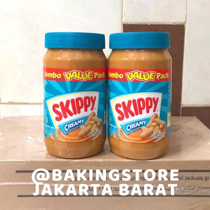 

SKIPPY CREAMY PEANUT BUTTER 1 KG | SELAI KACANG