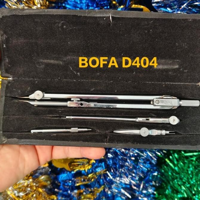 

The Legend Jangka Bofa D404 Original Kemasan Beludru Hitam