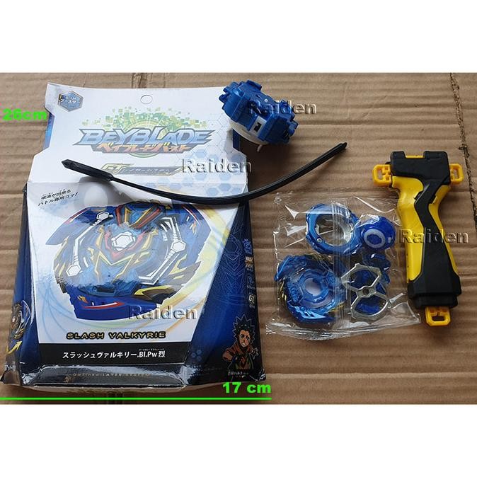 BEYBLADE SLASH VALKYRIE B134 BURST GT MAINAN GASING ANAK