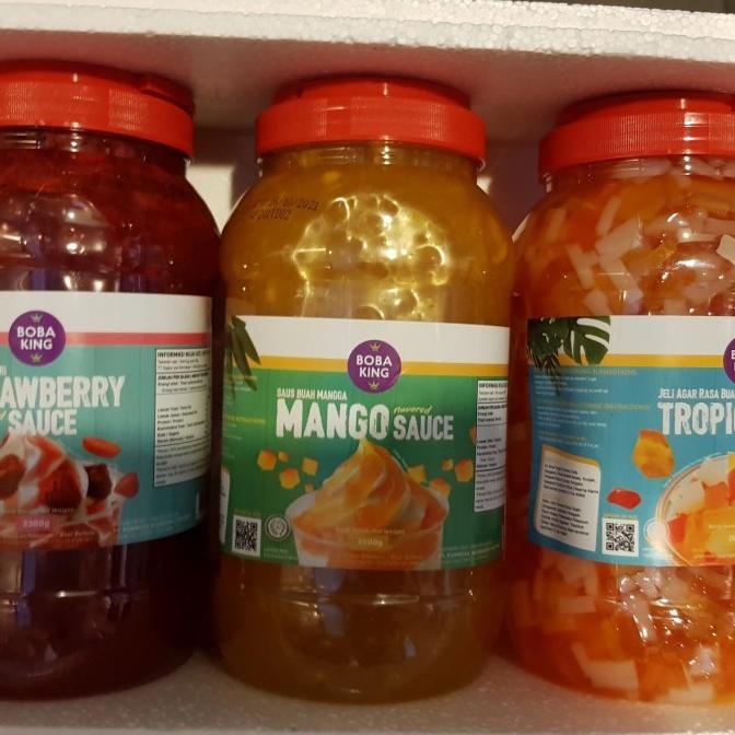 

MANGO JAM / MANGO SAUCE / SELAI MANGGA BOBA KING