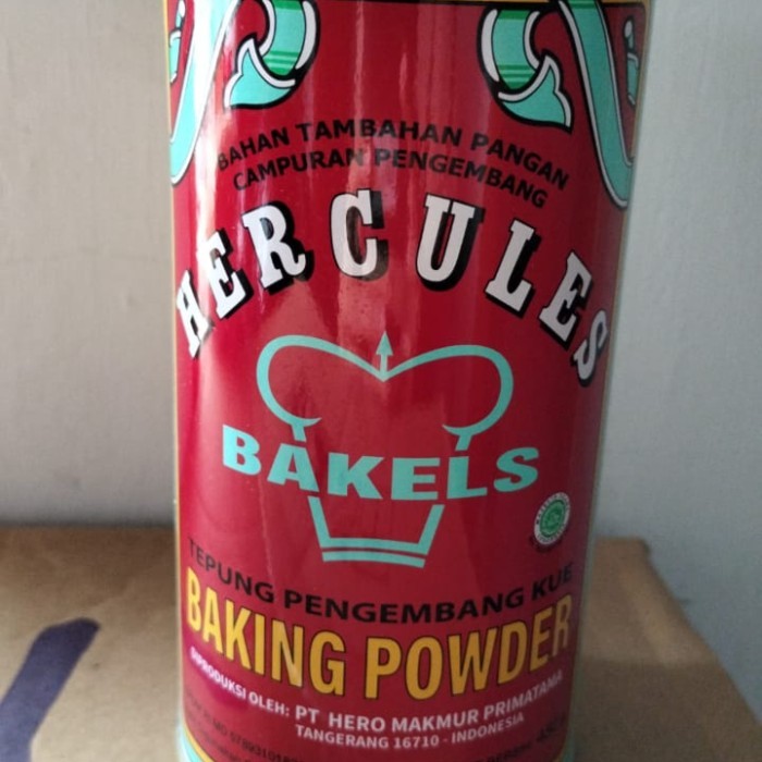 

Hercules Baking Powder 450gram / baking powder / pengembang kue