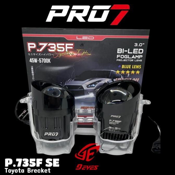 PRO7 P735F Mark III Foglamp Projector Bluelens V3 Terlaris