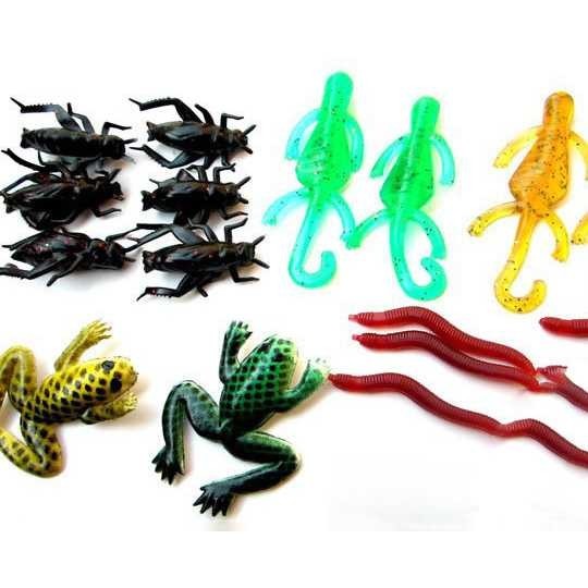 Umpan Pancing Ikan Besar Fishing Soft Lure Laut Set Lengkap