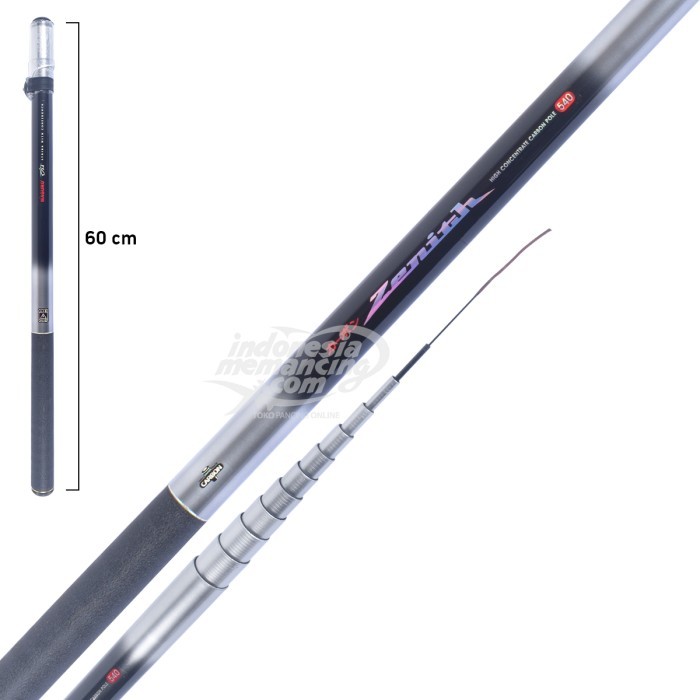 Joran Tegek Maguro Zenith Carbon Ringan Silahkan Pilih Ukuran