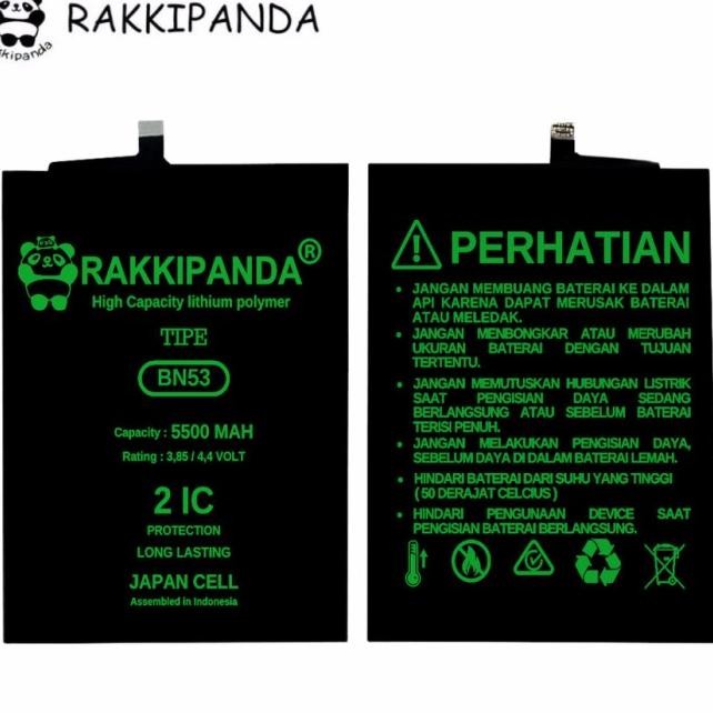 Rakkipanda Baterai Xiaomi Redmi Note 10 Pro / Note 10 Pro Max / BN53 Terlaris