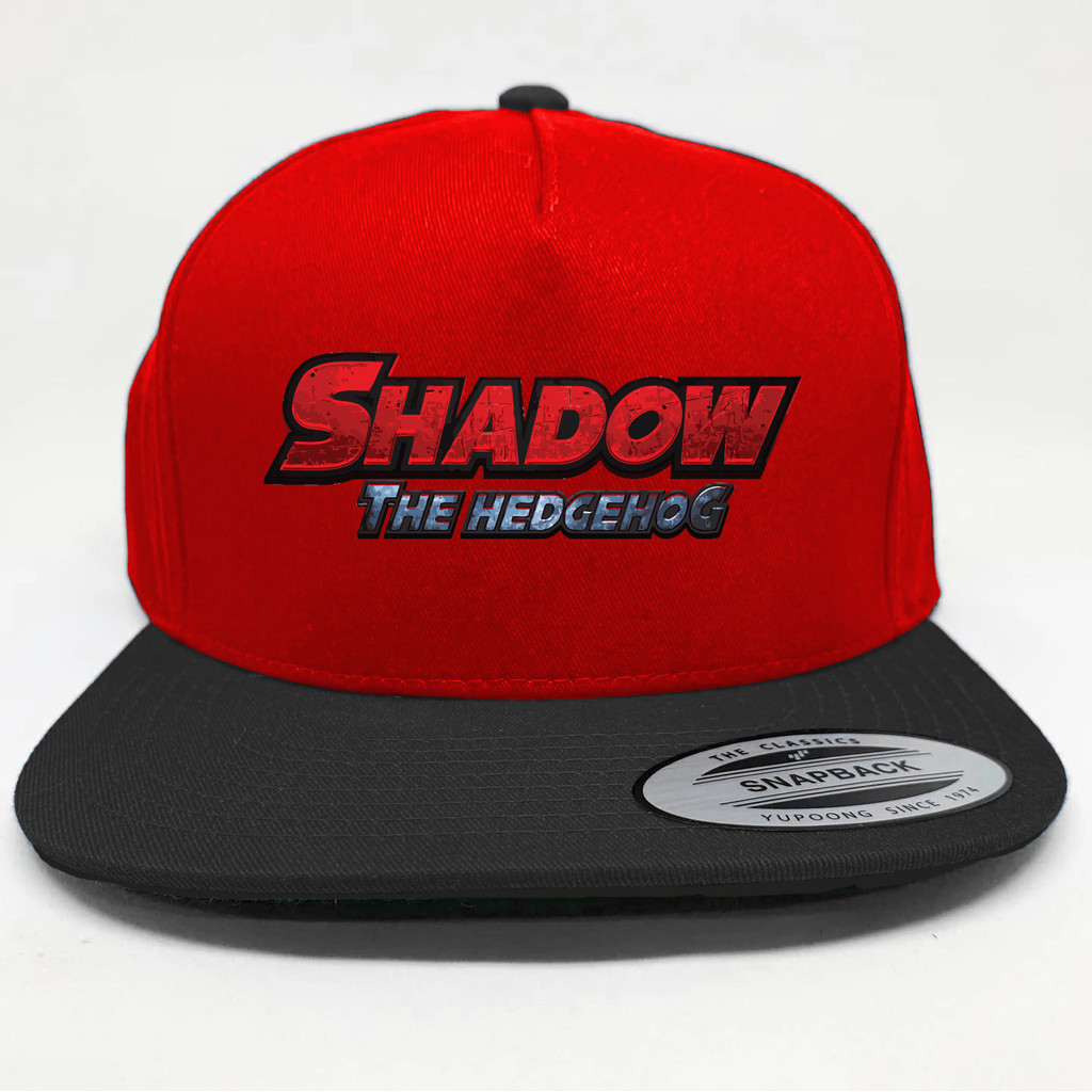 Topi Snapback Shadow The hedgehog Sonic