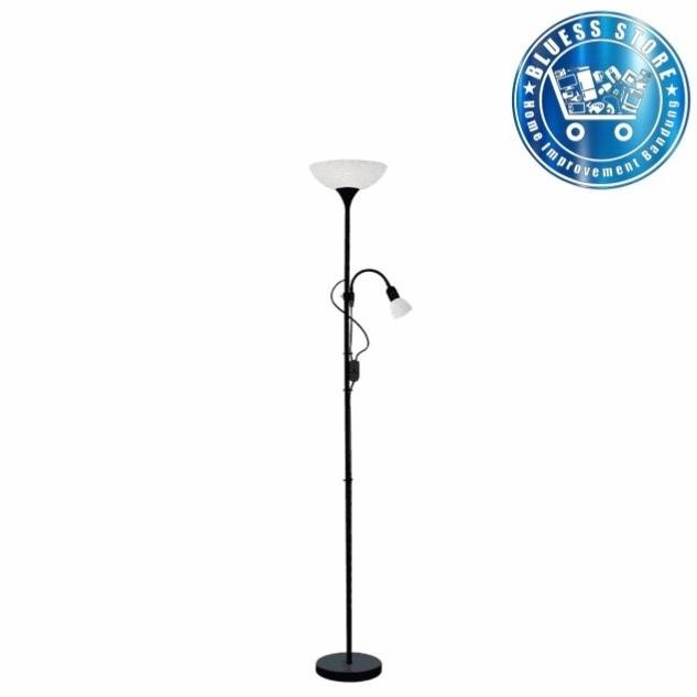 Eglo Up2 Lampu Lantai - Hitam | Lampu tidur | Lampu Belajar stand