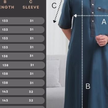 Gamis Pria Katun Premium Lengan Pendek + Jubah Al Raz Model Yusuf + Original Brand Terlaris