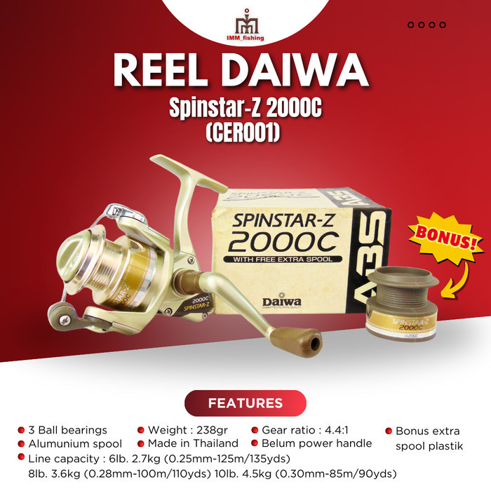 Reel Daiwa Spinstar-Z 2000C