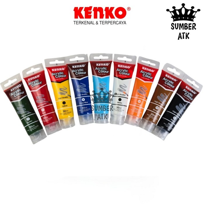 

Cat Akrilik Acrylic Color KENKO ARC-30 30ML