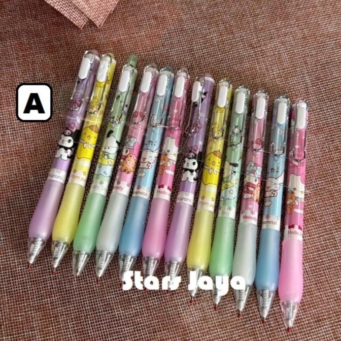 

><><><] Ballpoint Sanrio Pack Mix, Pulpen lucu Imut