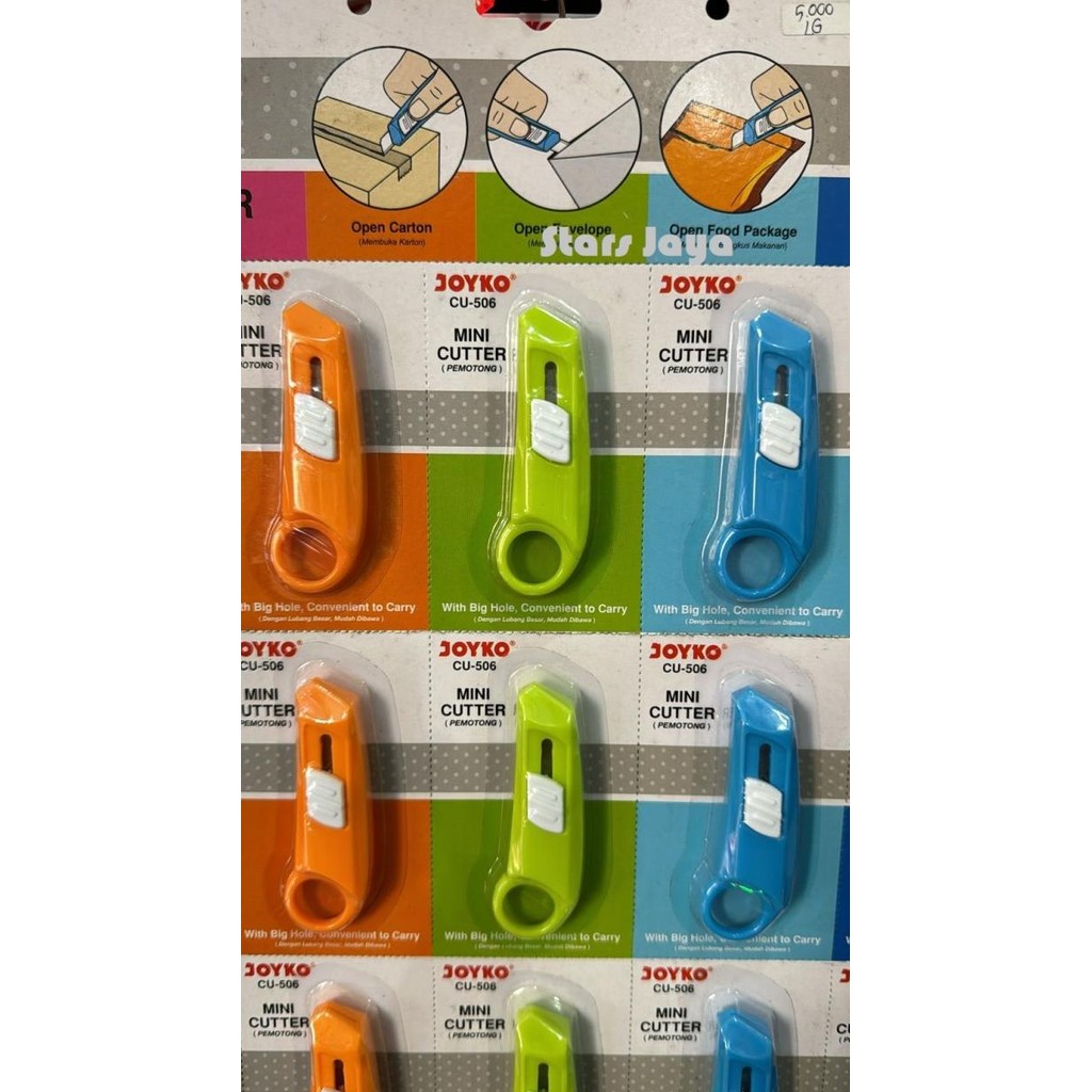 

>>>>>] Cutter mini joyko , Pisau Cutter Mini