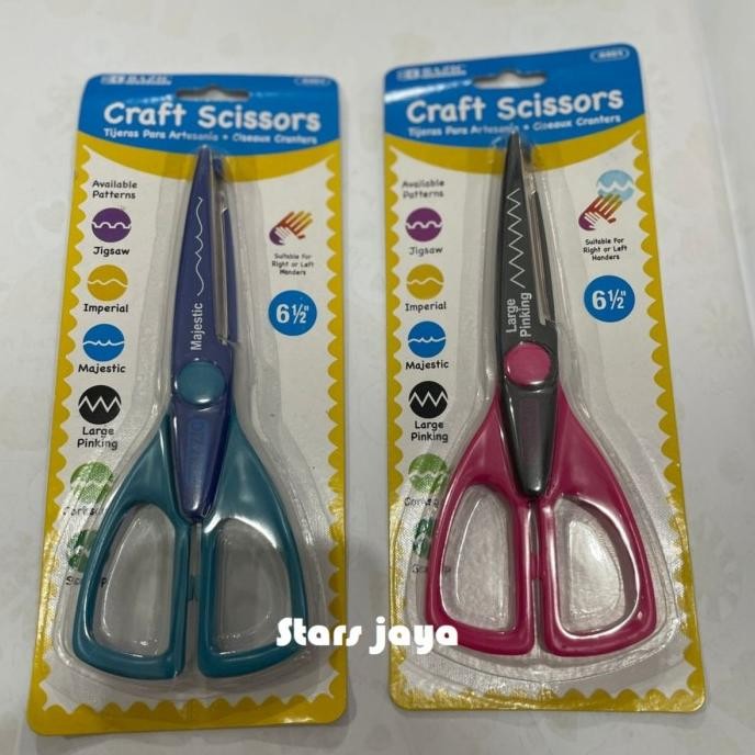

Buruan beli] Craft scissors, Gunting Kraft, Gunting Zig Zag