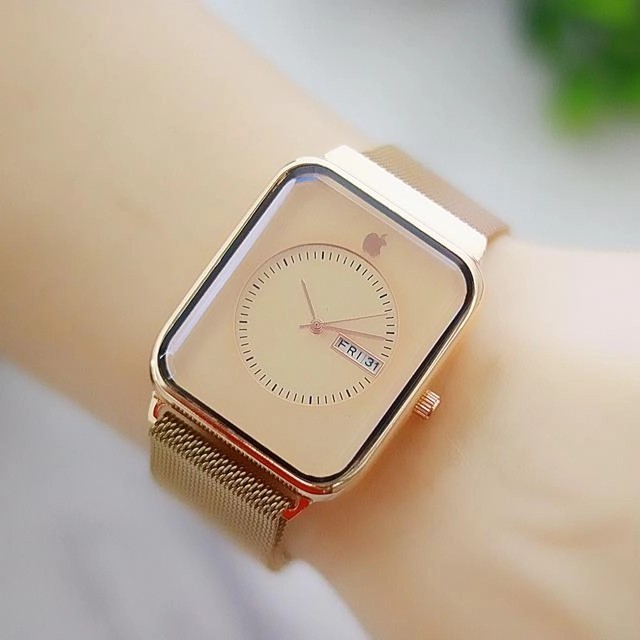 Jam Tangan Pria Wanita Rantai Pasir Magnet
