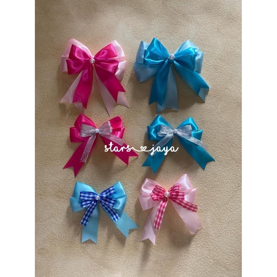 

siap kirim] Pita Kado Jadi, Pita Hampers, Pita Souvenir, Pita Hias Bahan Kain