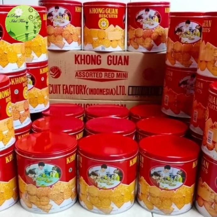 

New Biskuit Kue Lebaran Khong Guan Kaleng Bulat 650Gr Pengiriman Cepat