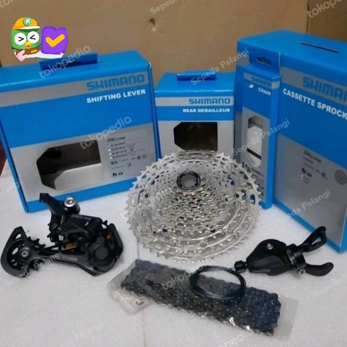 MINI GROUPSET SHIMANO DEORE M5100 11 SPEED KODE 564