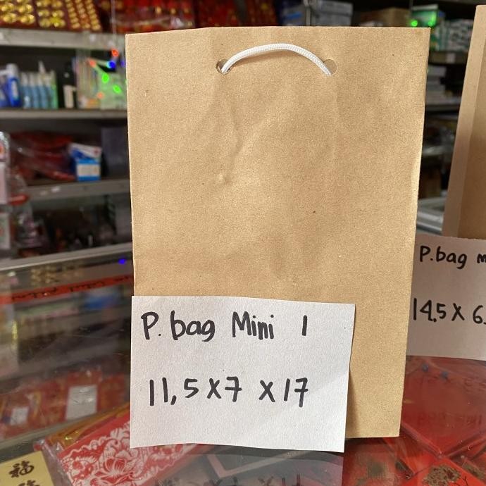 Silahkan Order] Paper Bag Mini / Paper Bag Kraft Mini / Goodie Bag Mini