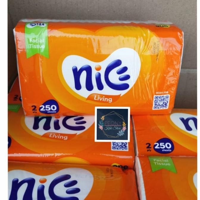 Diskon Grosir Nice Facial Tissue 250S 2Ply / Tisu Wajah Nice 250 Sheets 2 Ply