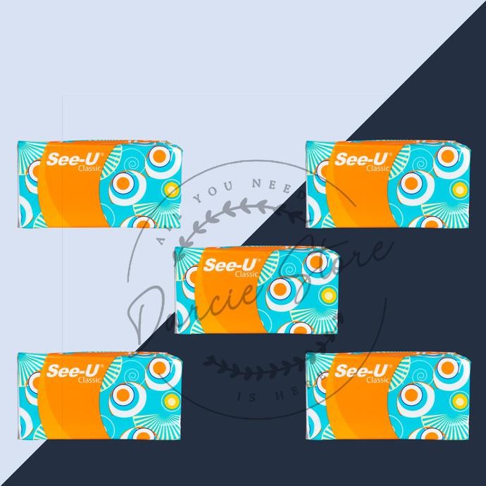 Terjangkau 1 Dus See U Facial Classic 250S/ See U Facial Classis 250 Sheets