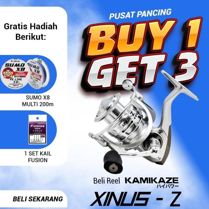 Promo KAMIKAZE XINUS-Z 3000 (Power Handle) COD