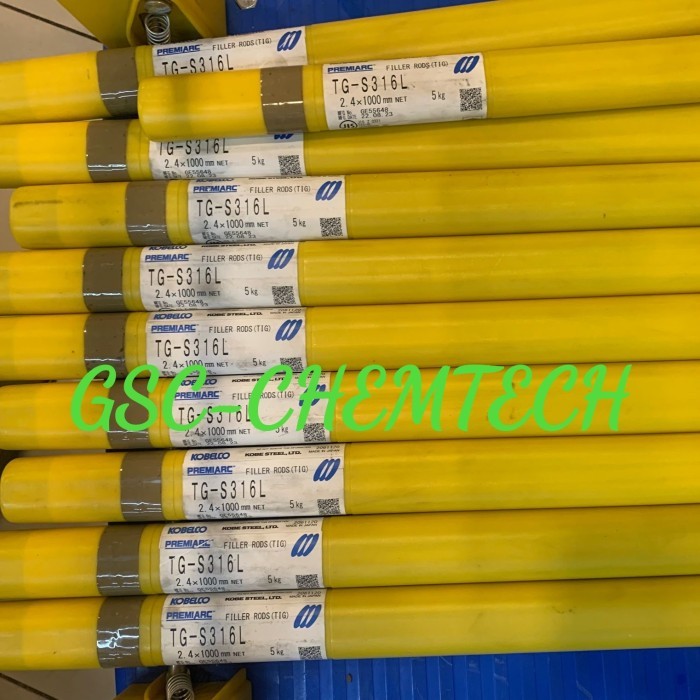Kawat Las T Argon SS Kobelco TGS 316L 24MMx1000MM (5Kg)