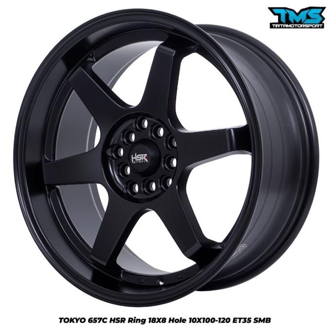 Berkualitas Velg Mobil Hsr Tokyo Ring 18 For Yaris, Ertiga, Alphard, Rush, Civic,