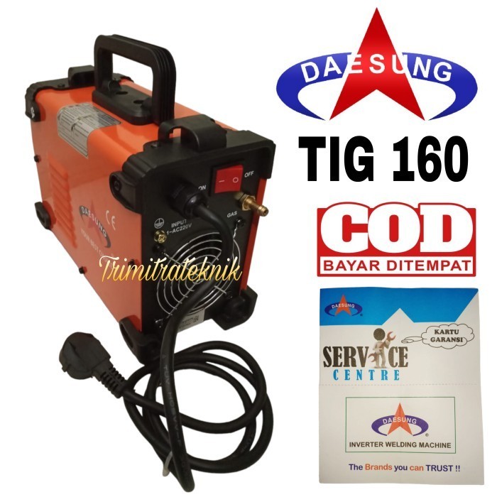 T DAESUNG 160 MESIN LAS ARGON DAESUNG 160 FULLSET BERGARANSI RESMI