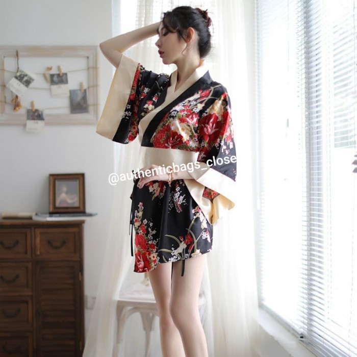 Hiruky Costume Kimono Night Dress Lingerie