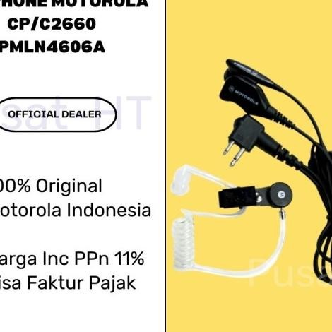 HANDSFREE HT MOTOROLA CP1660 CP1300 ORIGINAL EARPHONE CP 1660 1300 Terlaris