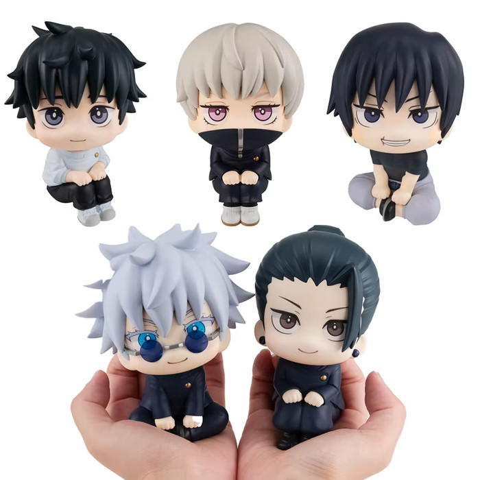 Terlaris Jujutsu Kaisen Gojo Itadori Megumi Lookup / Rukkapu Action Figure