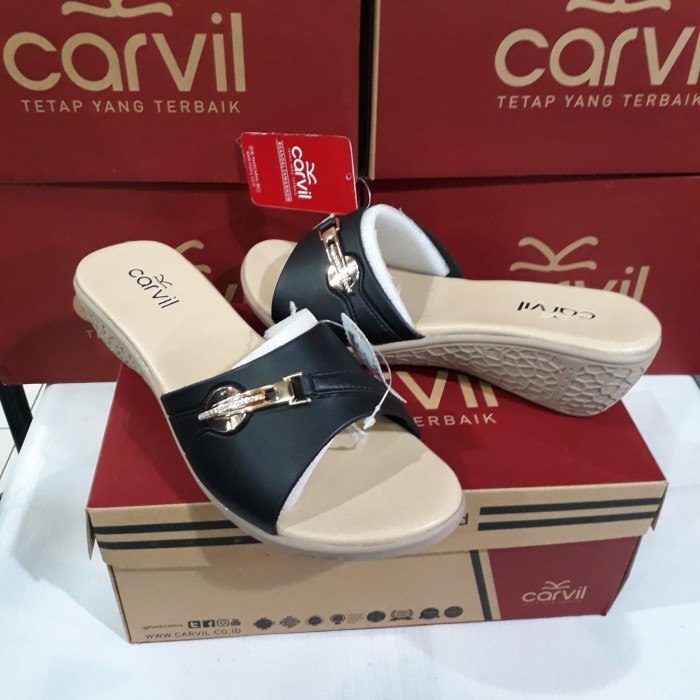 Sandal Wanita Hak Tinggi Carvil Shandy-01 Original