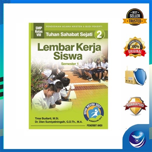 Buku Lembar Kerja Siswa Tuhan Sahabat Sejati 2 Semester 1, Pendidikan Agama Kristen Dan Budi Pekerti