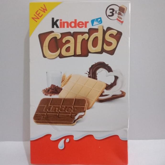 

!!!!!!] KINDER CARDS 3 PACKS ( 6 PIECES )