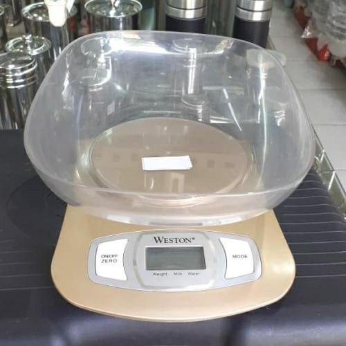 TERBARU WESTON TIMBANGAN DIGITAL TIMBANGAN KUE TIMBANGAN DAPUR CLARITA 5 KG