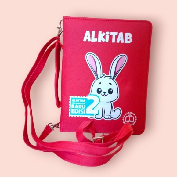 BARANG TERLARIS Alkitab Kristen Anak Kecil Tas Tali Panjang Sampul Gambar Binatang Lucu Zoo