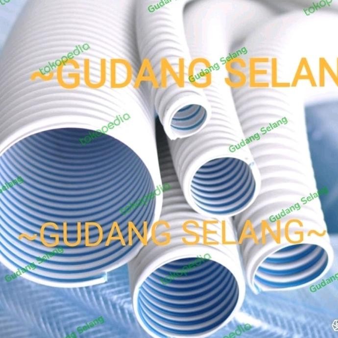 Selang Vacuum Serbuk 8" Hisap Udara Hawa Mesin Exhaust AC Blower Uap